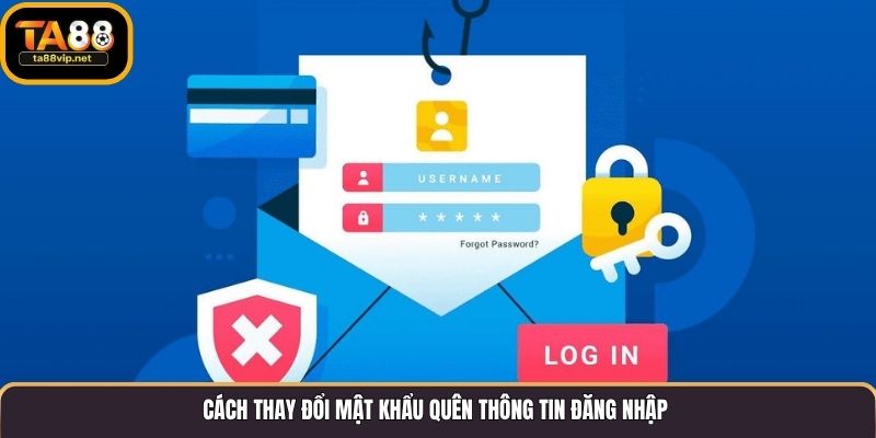 Cách thay đổi mật khẩu quên thông tin đăng nhập